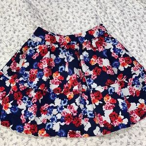 EXPRESS flowers skirt